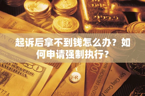 北京起诉后拿不到钱怎么办？如何申请强制执行？