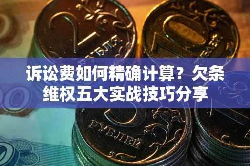 北京诉讼费如何精确计算？欠条维权五大实战技巧分享