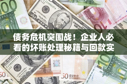 北京债务危机突围战！企业人必看的坏账处理秘籍与回款实战指南